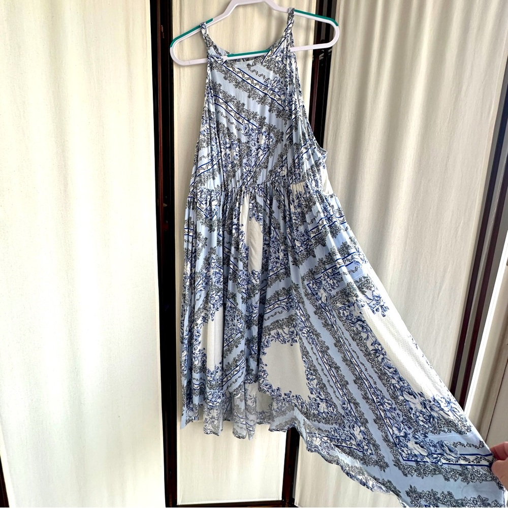 Torrid Challis Bandanna Print High Neck Sun Dress 2X Hi-Lo - Picture 7 of 10